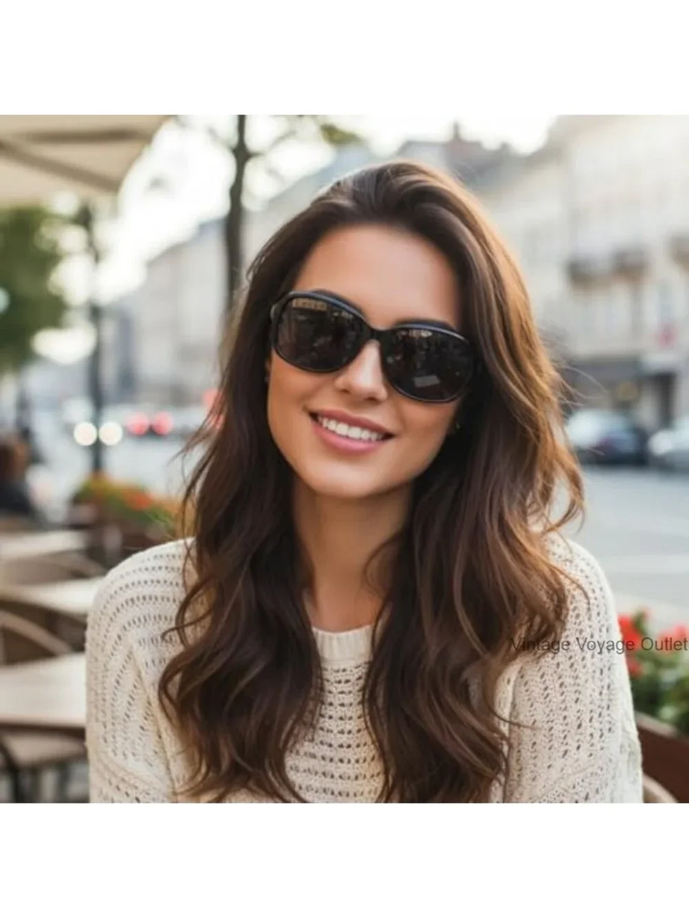 Vintage Square Polarized Sunglasses UV400 Protection Retro Wraparound Shades
